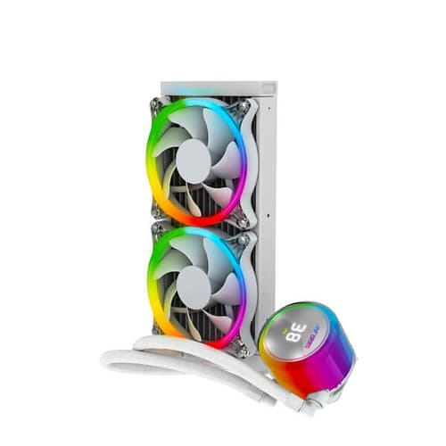 Ant Esports ICE Chroma ARGB 240mm White CPU Liquid Cooler